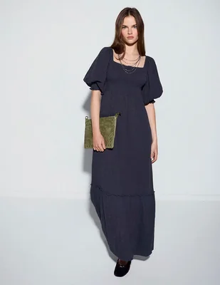 Vestido largo casual renatta&go para mujer