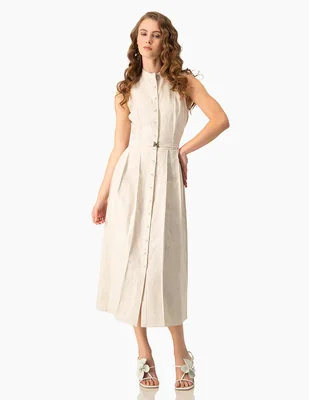Vestido midi casual Ivonne para mujer