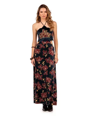 Vestido largo casual agua bendita holiday para mujer