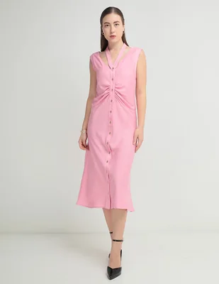 Vestido midi casual Pinko para mujer