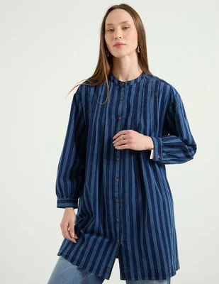 Vestido corto casual Indi & Cold para mujer