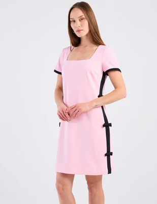 Vestido a la rodilla casual karl lagerfeld paris para mujer