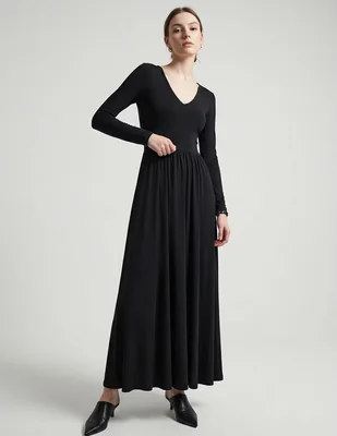 Vestido largo formal Miranda Tess para mujer
