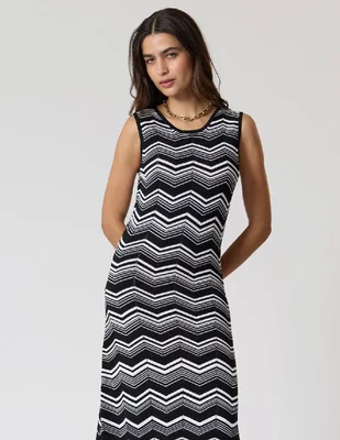 Vestido midi casual Criteria para mujer
