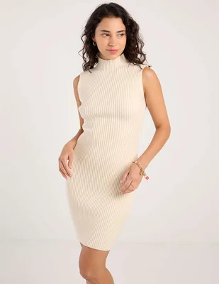 Vestido corto casual Coffee Bean para mujer