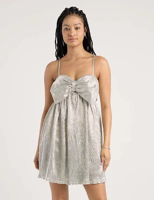 Vestido mini de fiesta Jump escote corazón