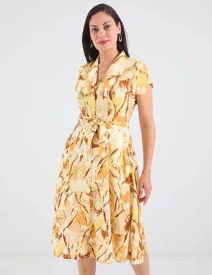 Vestido midi casual rabbit para mujer