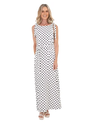 Vestido maxi casual Chaps para mujer