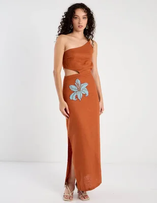 Vestido maxi de fiesta simona espalda abierta