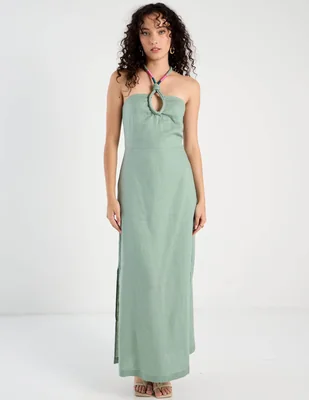 Vestido largo de fiesta simona para mujer