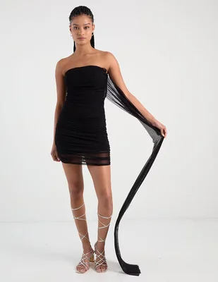 Vestido mini fiesta Jump escote espalda abierta