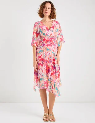 Vestido midi casual rabbit para mujer