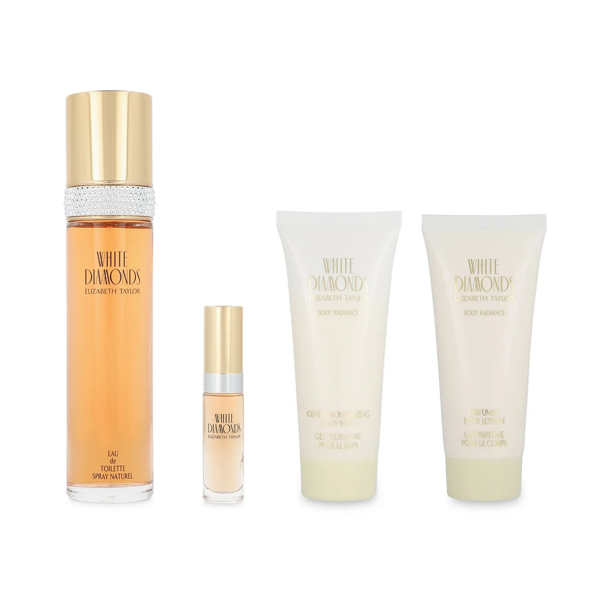 ELIZABETH TAYLOR WHITE DIAMONDS 100ML EDT SET