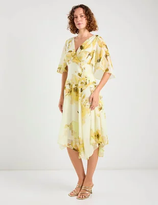 Vestido midi casual rabbit para mujer