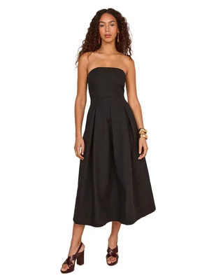 Vestido crop de fiesta Maison 123 escote medio