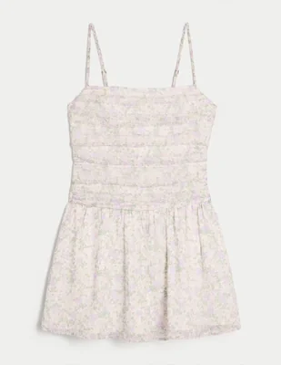 Vestido corto casual Hollister para mujer
