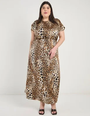 Vestido largo casual Ivonne Plus para mujer