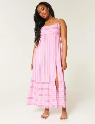 Vestido maxi casual Hollister para mujer