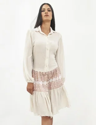 Vestido a la rodilla casual Angelozano Princesas Mayas para mujer