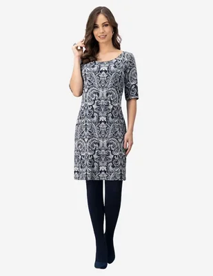 Vestido a la rodilla casual Karla D' Liz para mujer