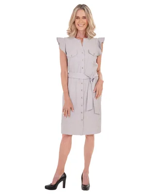 Vestido a la rodilla casual Chaps para mujer