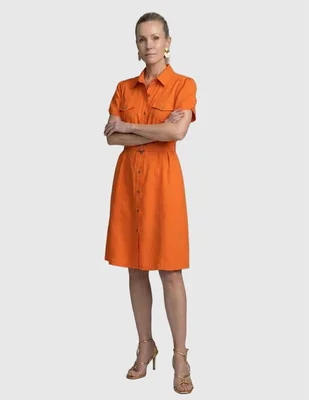 Vestido a la rodilla casual Delirium para mujer