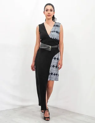Vestido maxi formal Angelozano para mujer