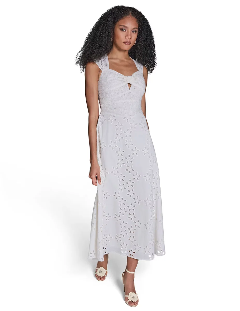 Vestido largo casual bcbg para mujer