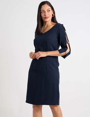 Vestido corto casual karen olivier para mujer