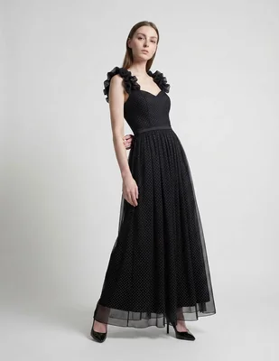 Vestido largo fiesta eva brazzi primavera - verano para mujer