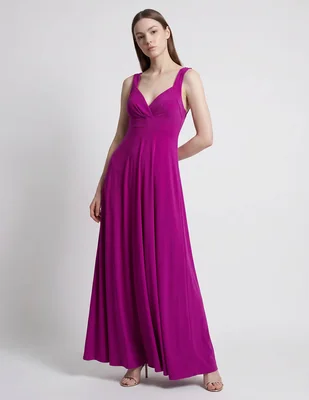 Vestido maxi fiesta rue de la paix primavera para mujer