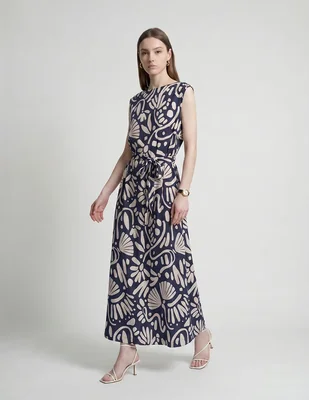 Vestido largo casual Toscano para mujer
