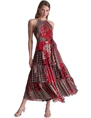 Vestido largo casual BCBG para mujer
