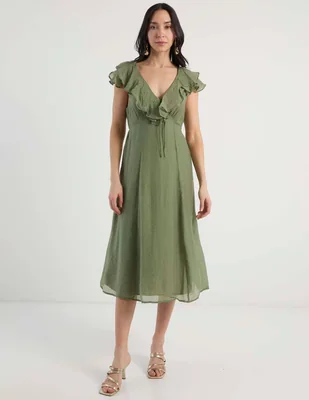 Vestido Midi Casual Old Navy Sin Familia O Colección Para Mujer