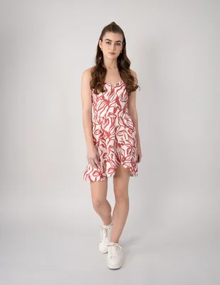 Corto casual salsa lea para mujer