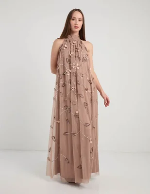 Vestido fiesta día adrianna papell para mujer