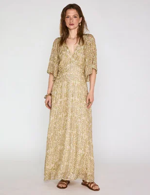 Vestido largo casual Maison 123 para mujer