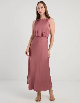 Vestido crop de fiesta Maison 123