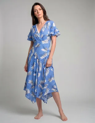 Vestido crop casual Rabbit para mujer