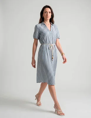 Vestido A La Rodilla Casual Delirium Sin Familia Para Mujer
