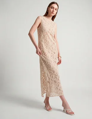 Vestido Midi Casual Scotch & Soda Sin Familia Para Mujer
