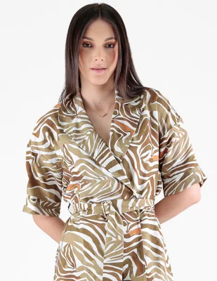 Vestido a la rodilla casual trinity para mujer