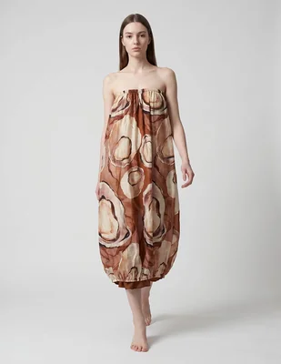 Vestido Strapless Kur.Kuma