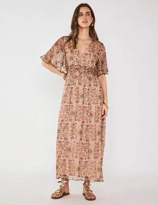 Vestido maxi casual Maison 123 para mujer
