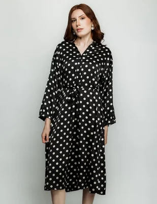 Vestido a la rodilla casual Zuio para mujer