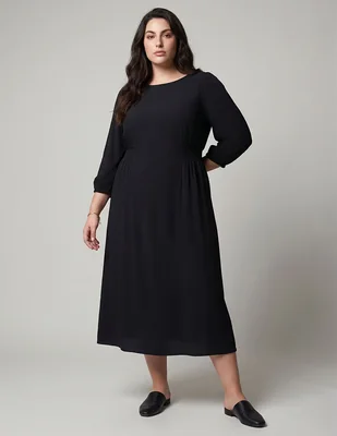 Vestido crop casual Only Carmakoma para mujer