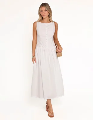 Vestido midi casual Petal + Pup para mujer