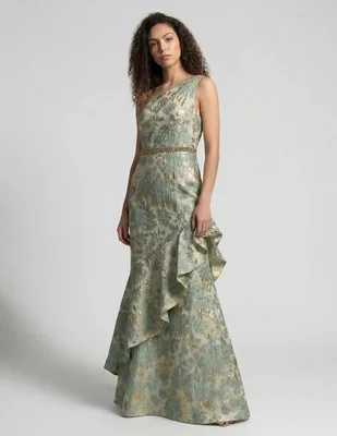 Vestido de fiesta de noche Adrianna Papell para mujer