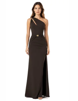 Vestido largo fiesta Eva Brazzi para mujer