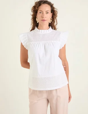 Blusa Lieb Basics manga corta para mujer